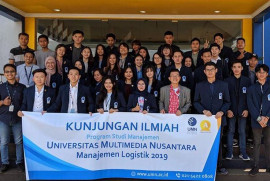 Kunjungan Mahasiswa Manajemen Logistik Universitas Multimedia Nusantara