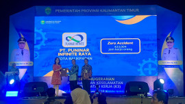 Penghargaan Puninar Infinite Raya Dalam Keselamatan dan Kesehatan Kerja (K3) kategori Kecelakaan Nihil (Zero Accident) Tahun 2024